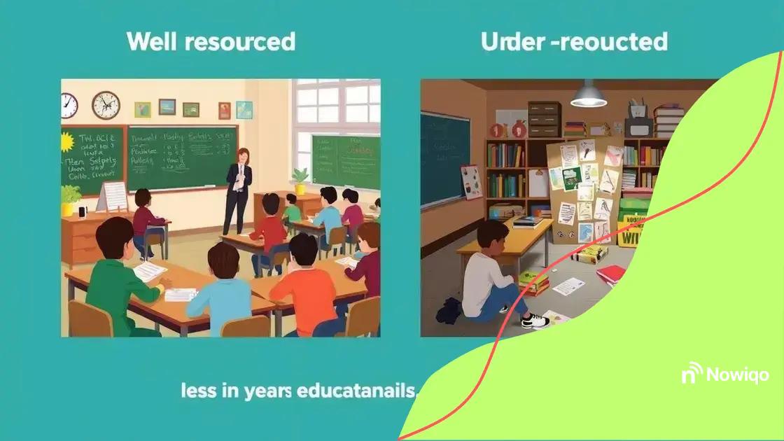 Impacts of unequal education funding