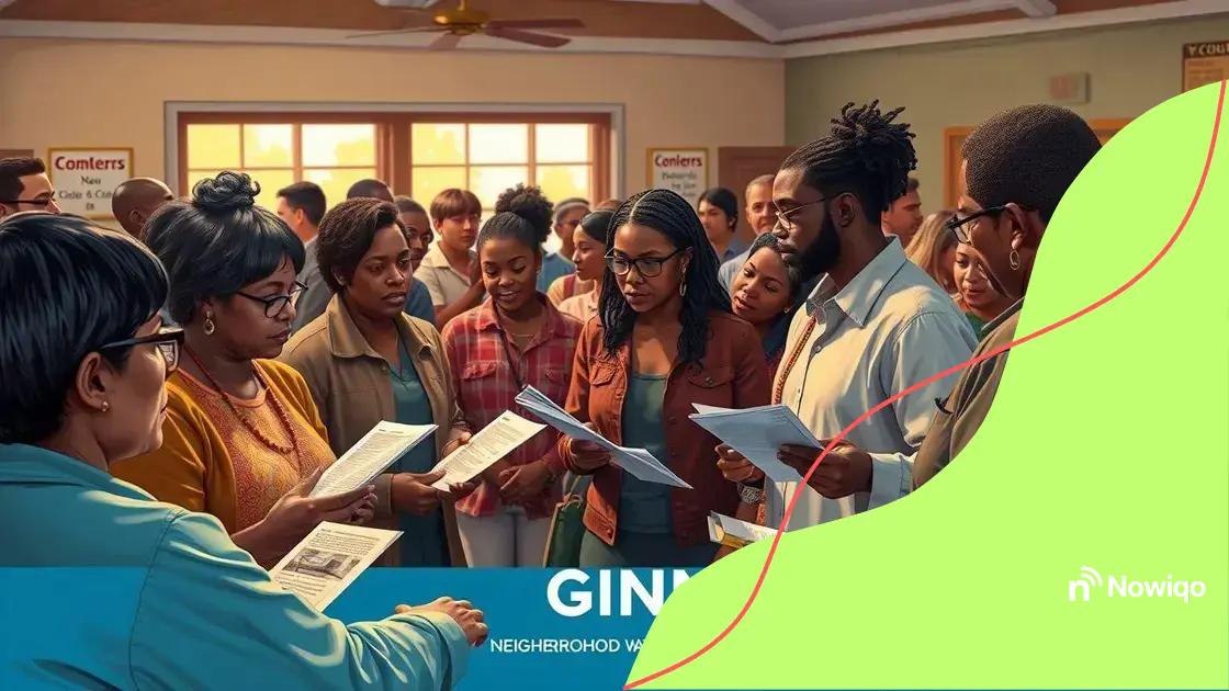 Community initiatives making a difference