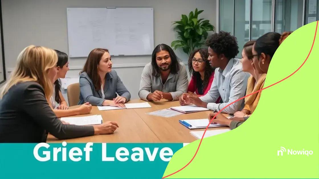 How to create effective policies for grief leave