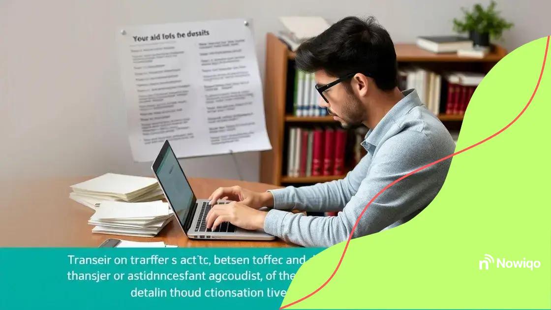 How to choose the right transfer institution