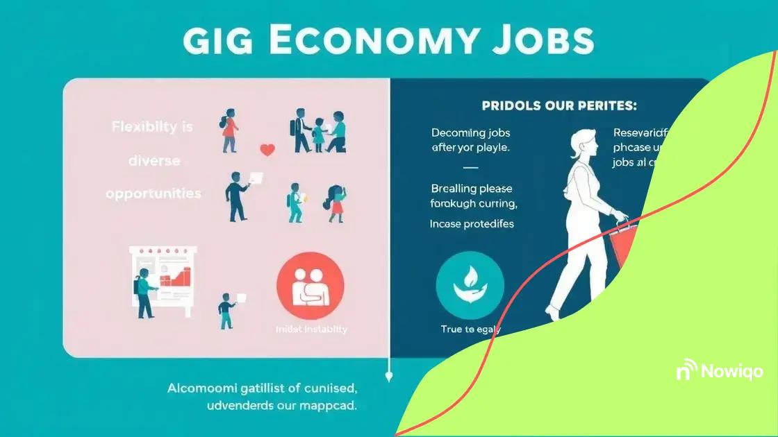 Benefits and drawbacks of gig economy jobs