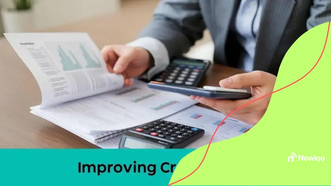 Effective strategies for improving credit